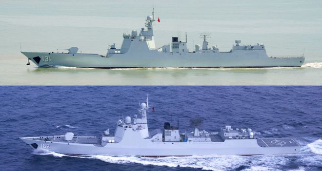 Max版正式亮相中国海军下一代驱逐舰何时亮相？k8凯发国际央视首次公开！052D型Pro(图1)